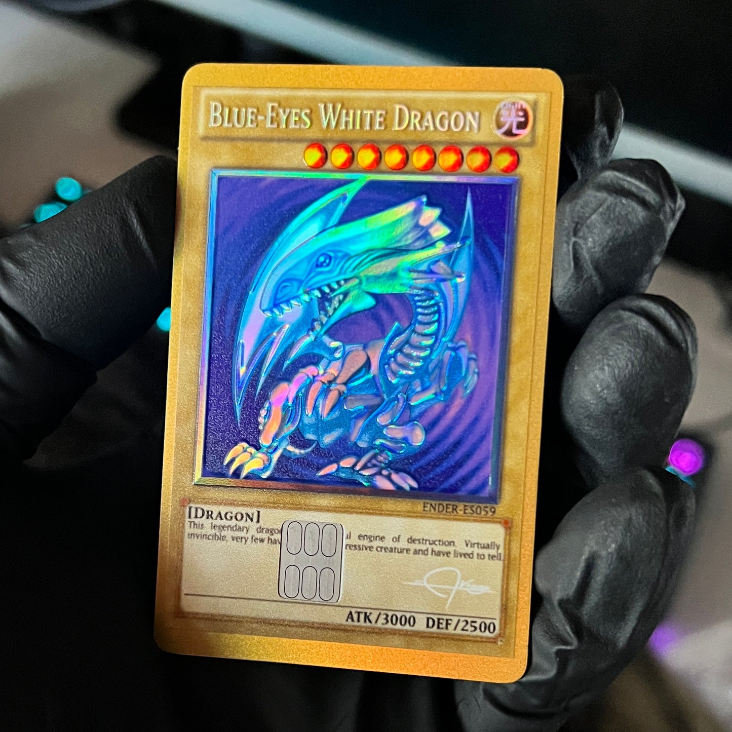 New Blue Eyes Premium Edition Card Wrap