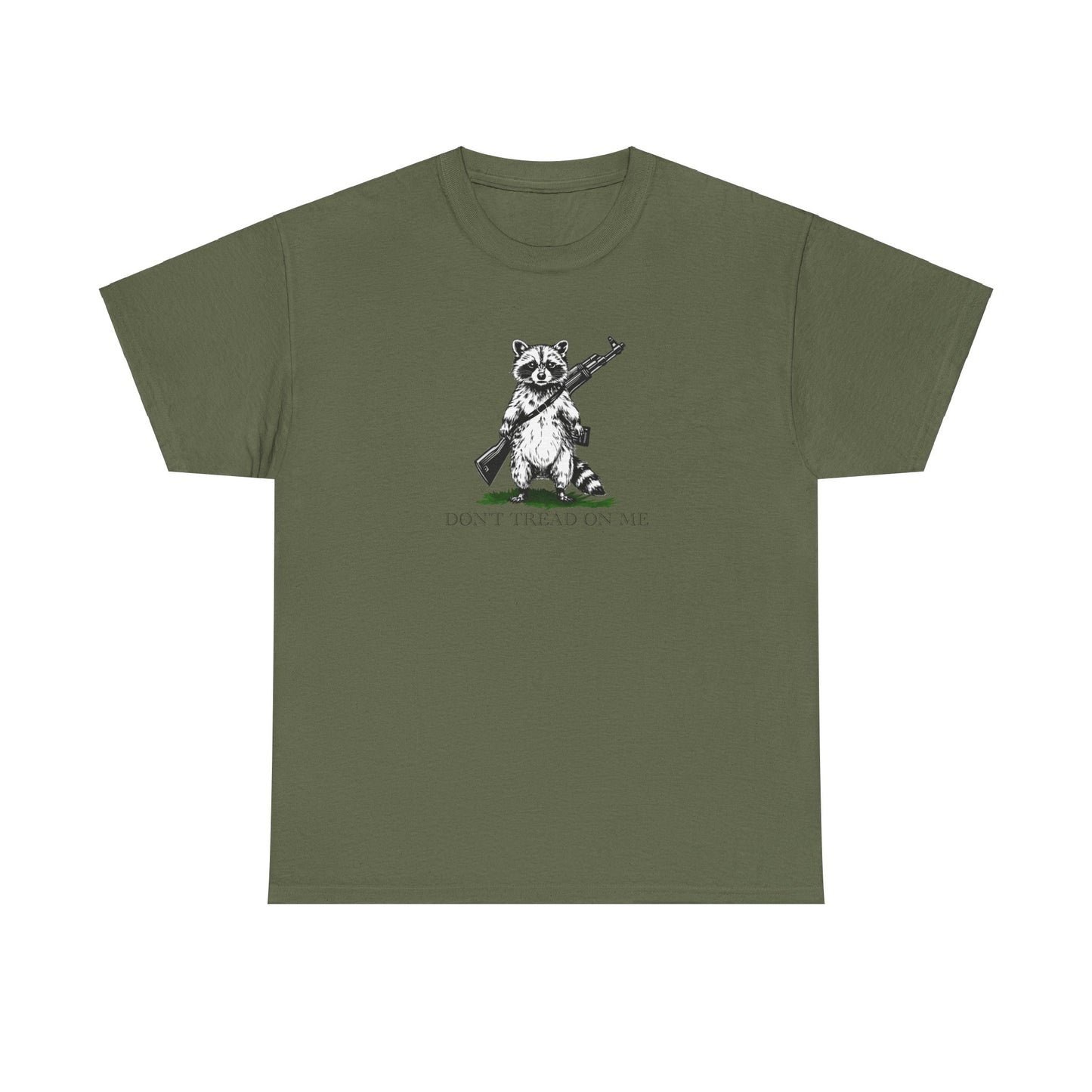 Racoon Dont Tread Graphic Tee