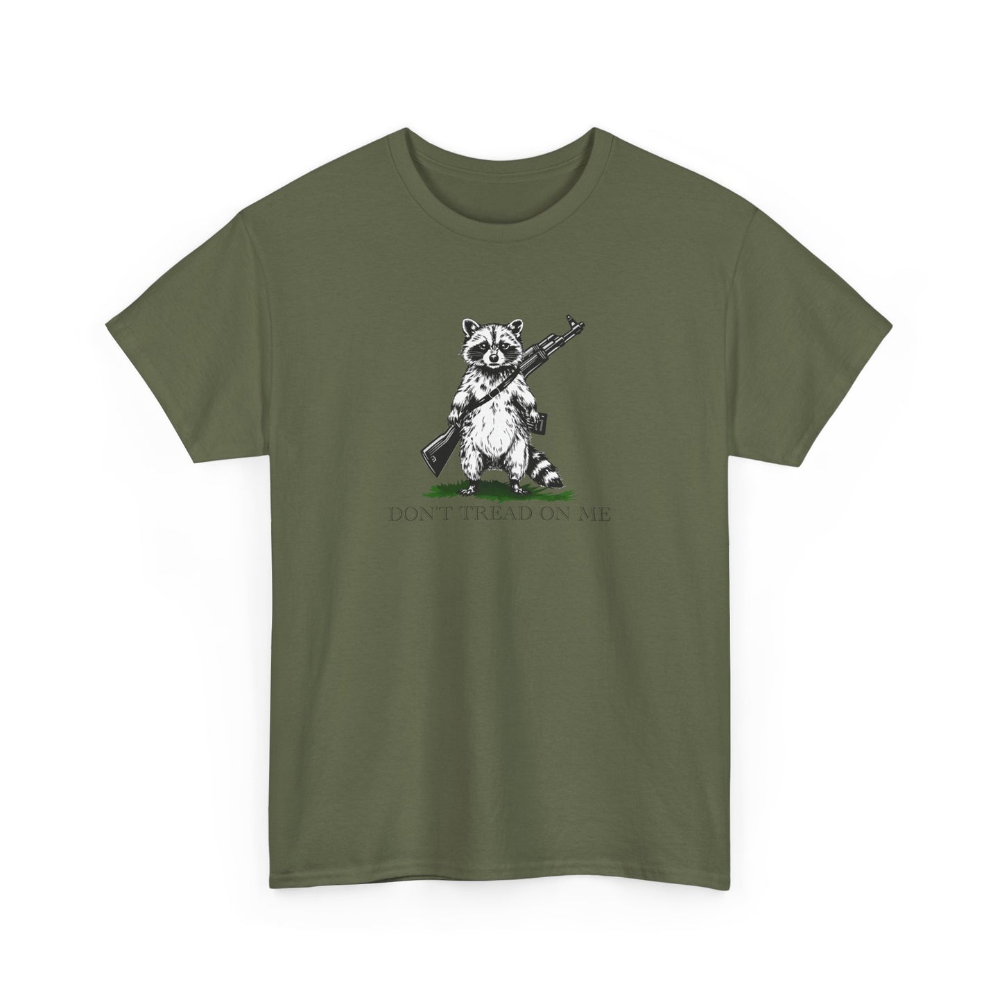 Racoon Dont Tread Graphic Tee