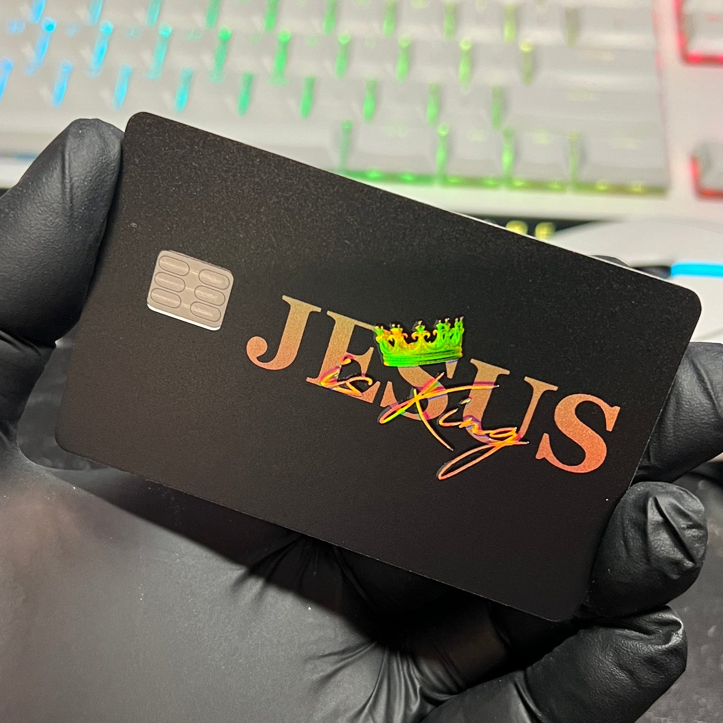 Jesus is King Premium Edition Card Wrap