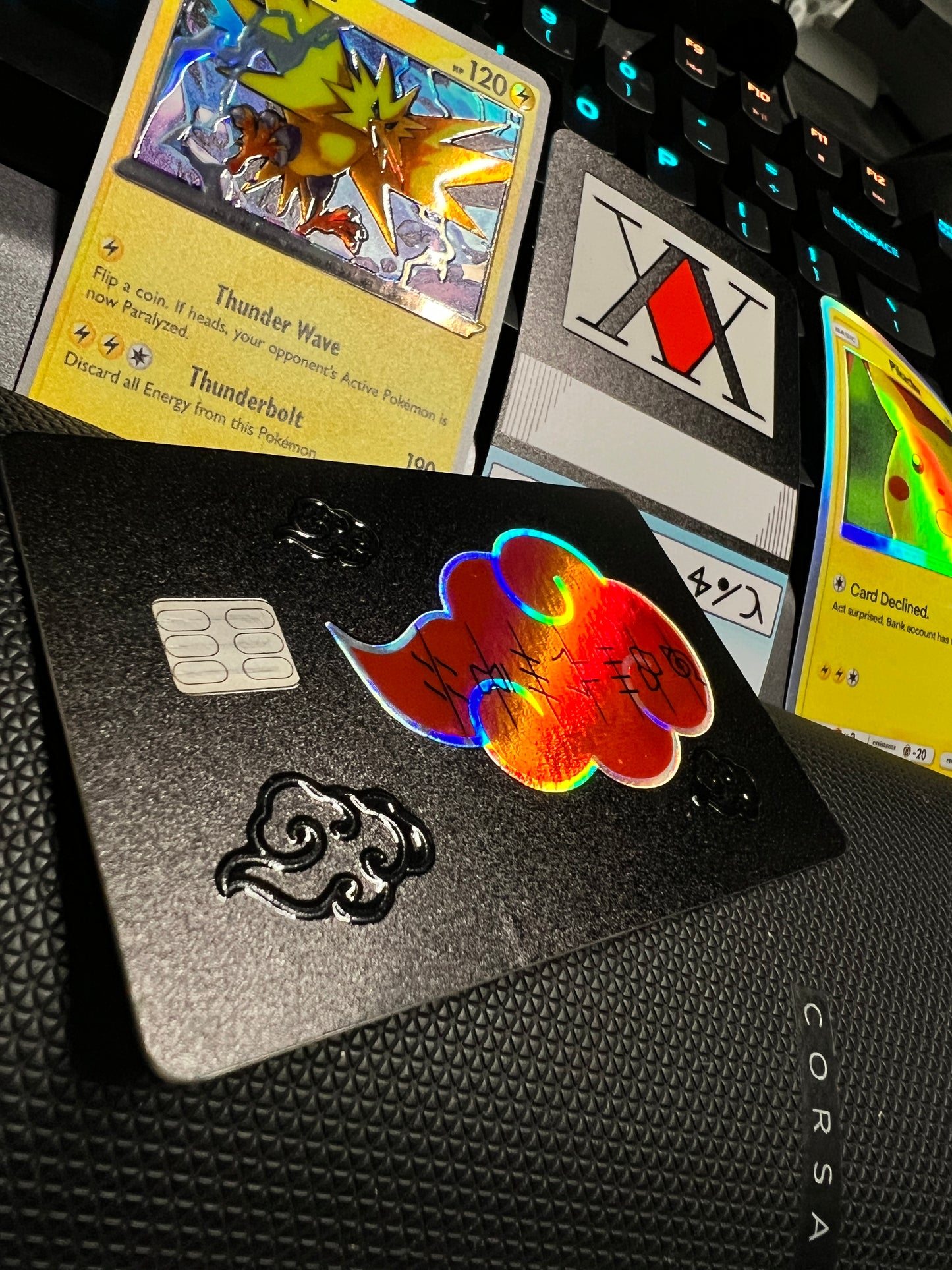 Akatsuki Cloud Premium Embossed Card Wrap