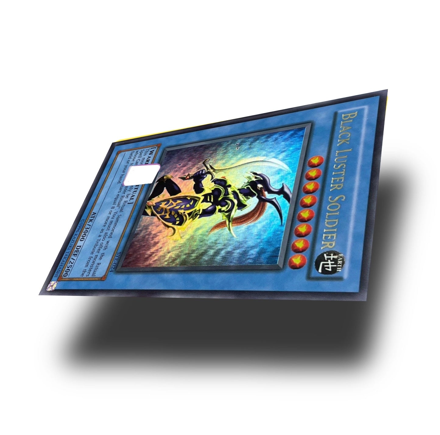 Blk Luster Embossed Card Wrap!