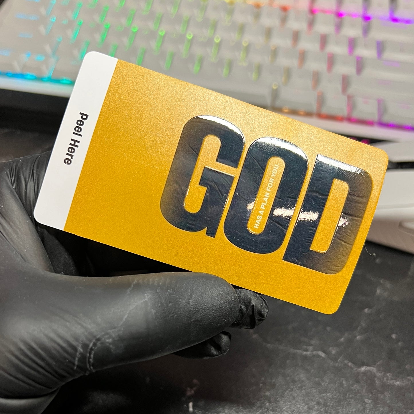 God’s Plan Premium Edition Card Wrap