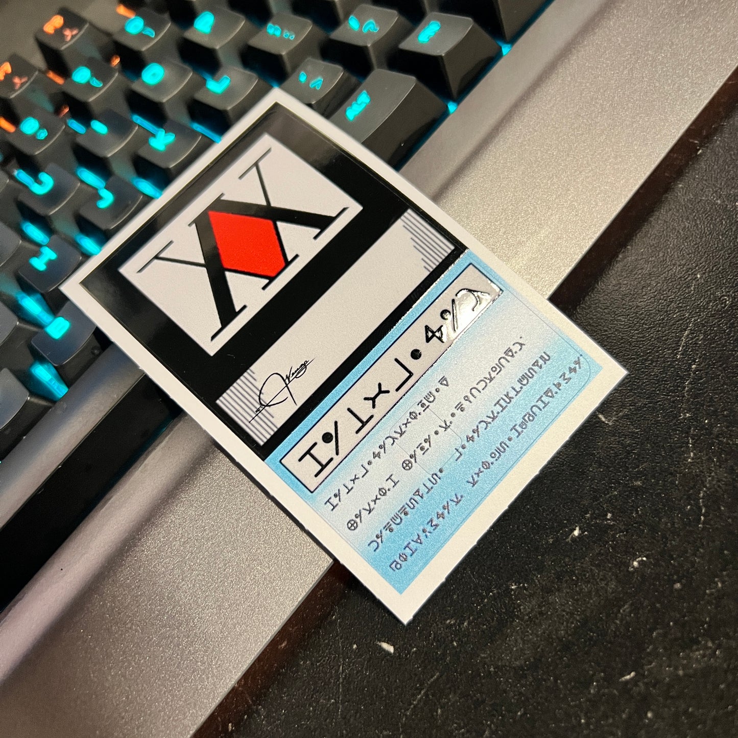 HxH Premium Embossed Card Wrap