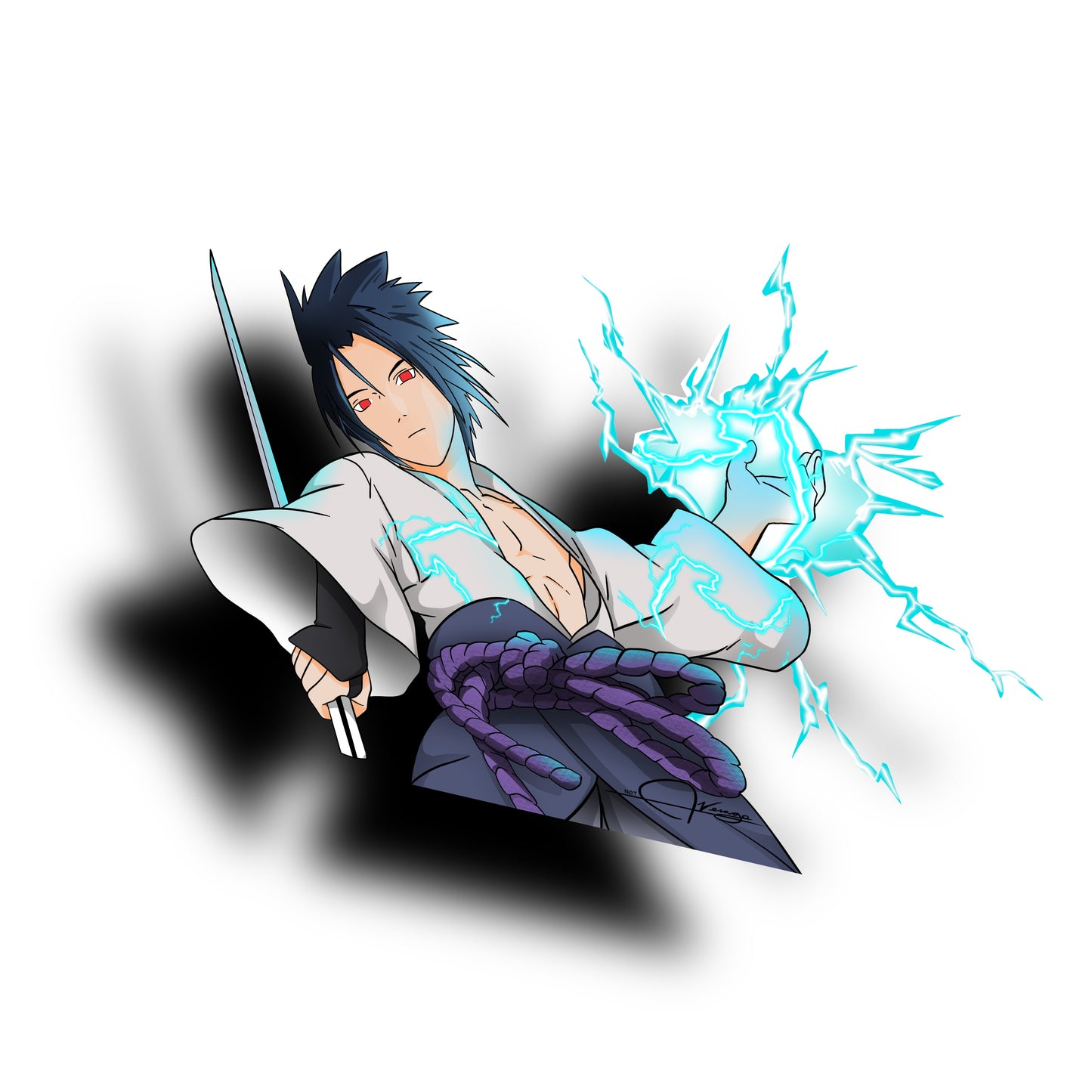 SauceKay Lightning Sticker!