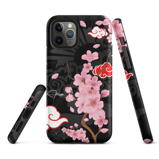 Japanese Blossom Clouds - Tough iPhone case