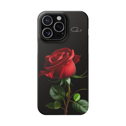 Lux Matte Slim Cases - Titled " Rose "