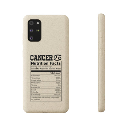 Cancer Ingredients Biodegradable Phone Case