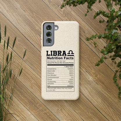 Libra Ingredients Biodegradable Phone Case