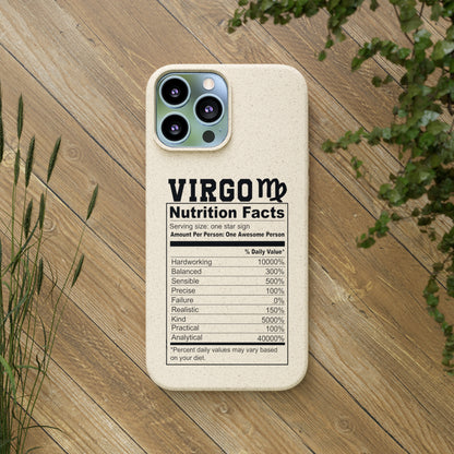 Virgo Ingredients Biodegradable Phone Case