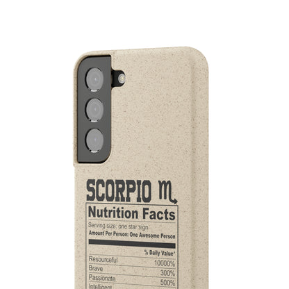 Scorpio Ingredients Biodegradable Phone Case