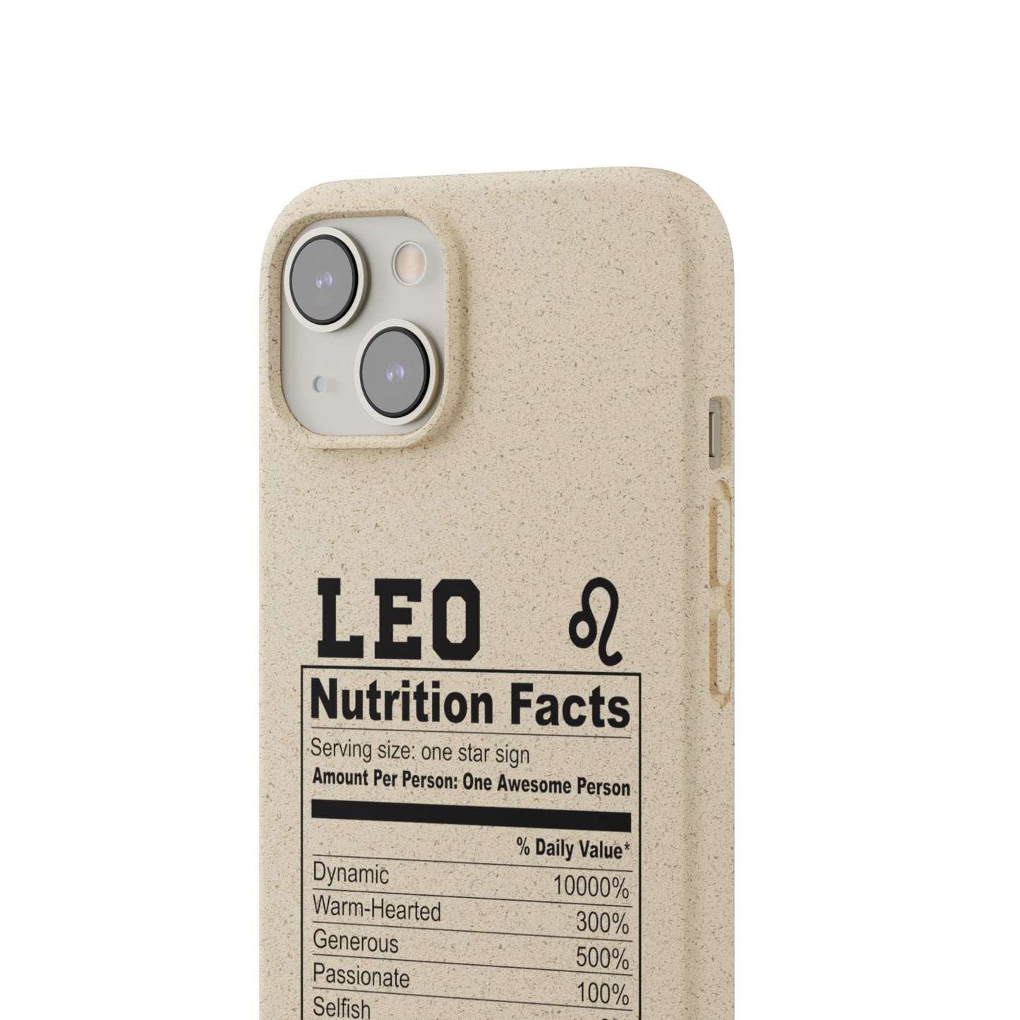 Zodiac Ingredients Biodegradable Phone Case