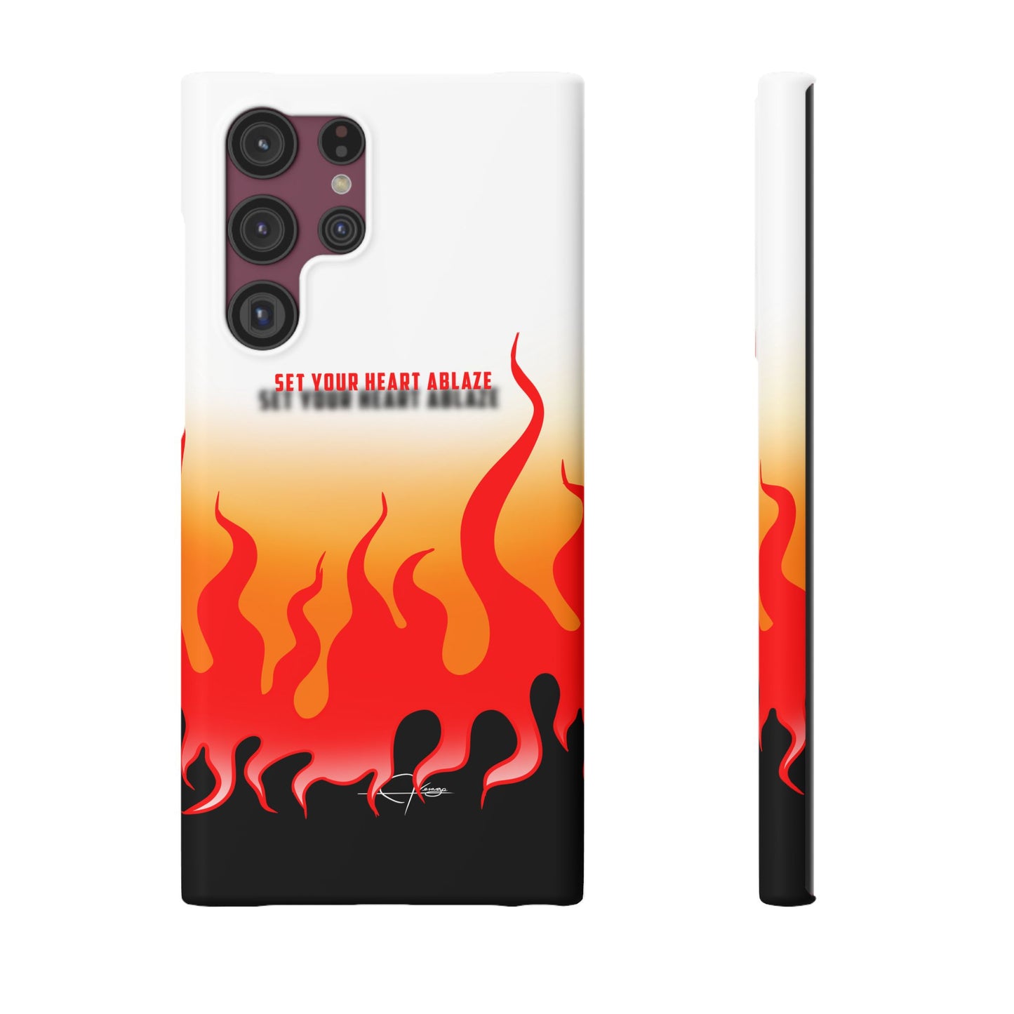 Lux Slim Cases -  " Ablaze "