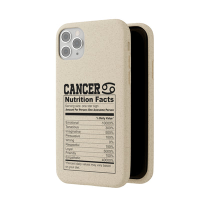 Cancer Ingredients Biodegradable Phone Case