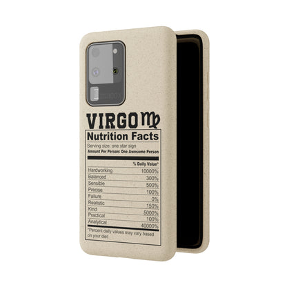 Virgo Ingredients Biodegradable Phone Case