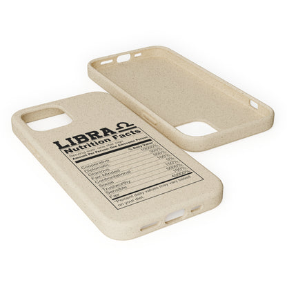 Libra Ingredients Biodegradable Phone Case