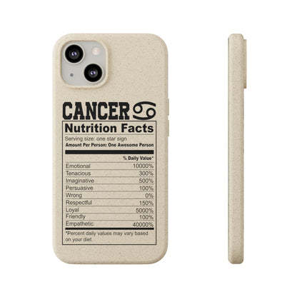 Cancer Ingredients Biodegradable Phone Case