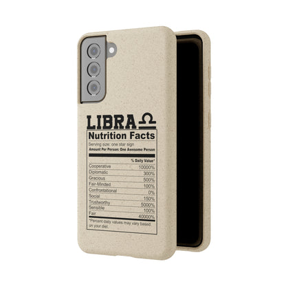 Libra Ingredients Biodegradable Phone Case