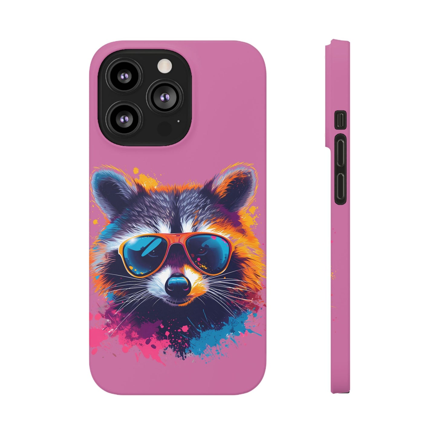 Lux Slim Cases -  " Cool Racoon V2"