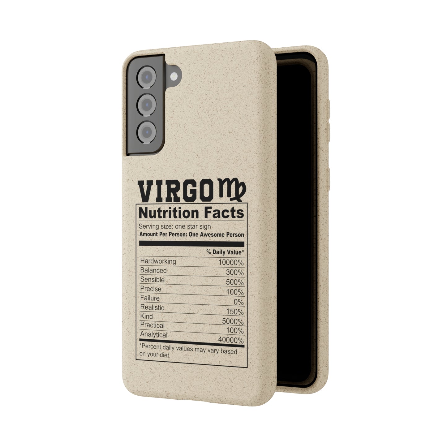 Virgo Ingredients Biodegradable Phone Case