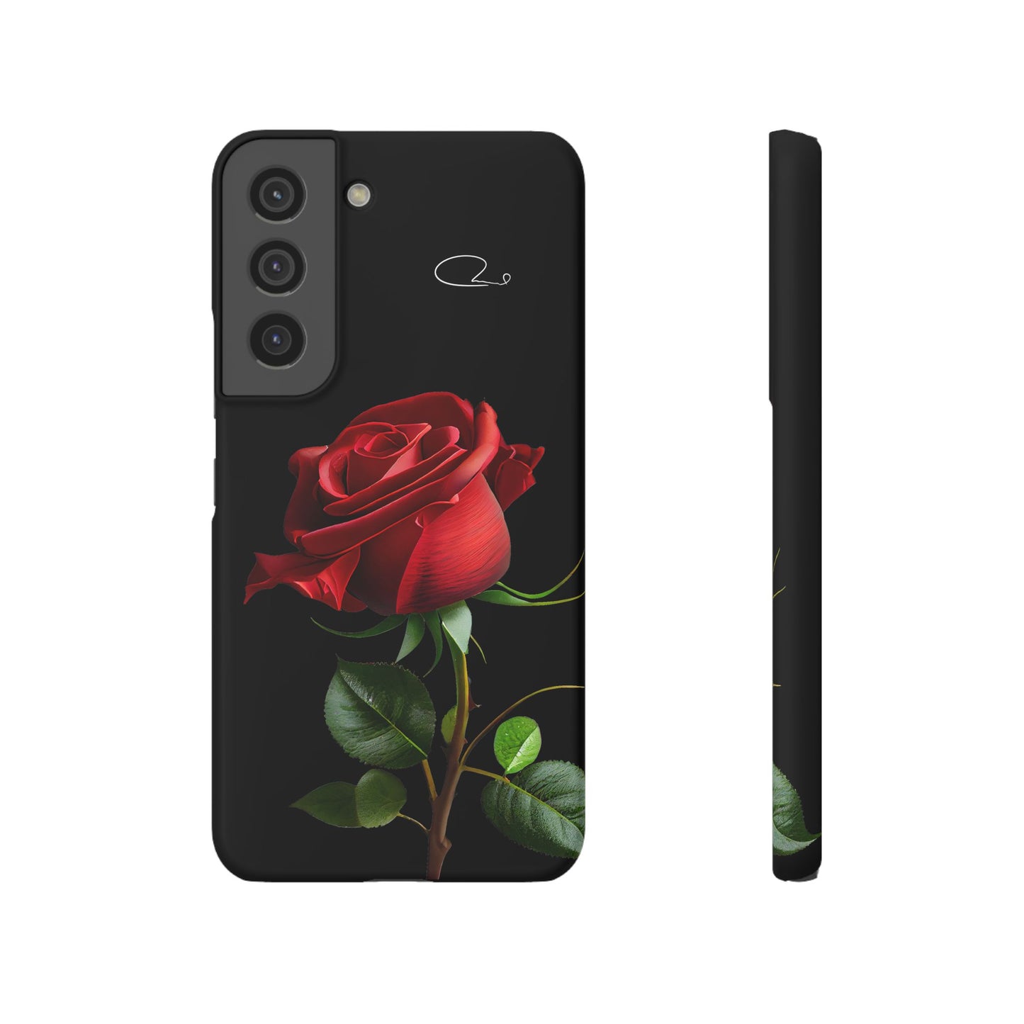 Lux Matte Slim Cases - Titled " Rose "