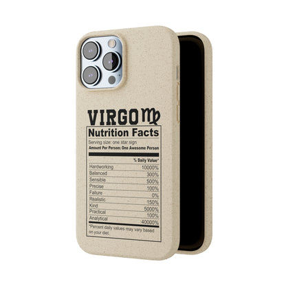 Virgo Ingredients Biodegradable Phone Case