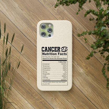 Cancer Ingredients Biodegradable Phone Case