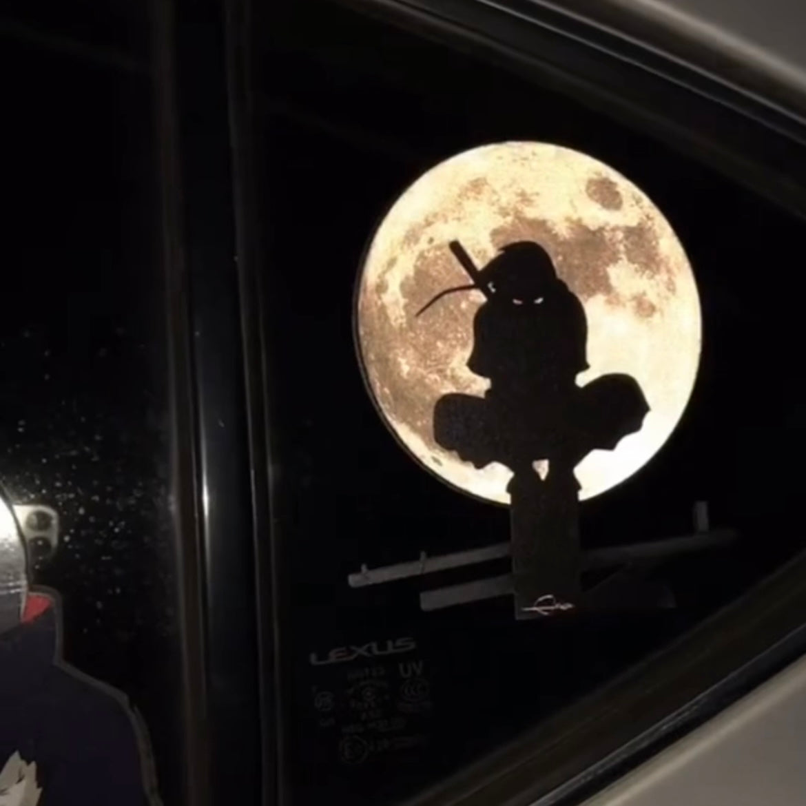 Moon reflective Sticker !