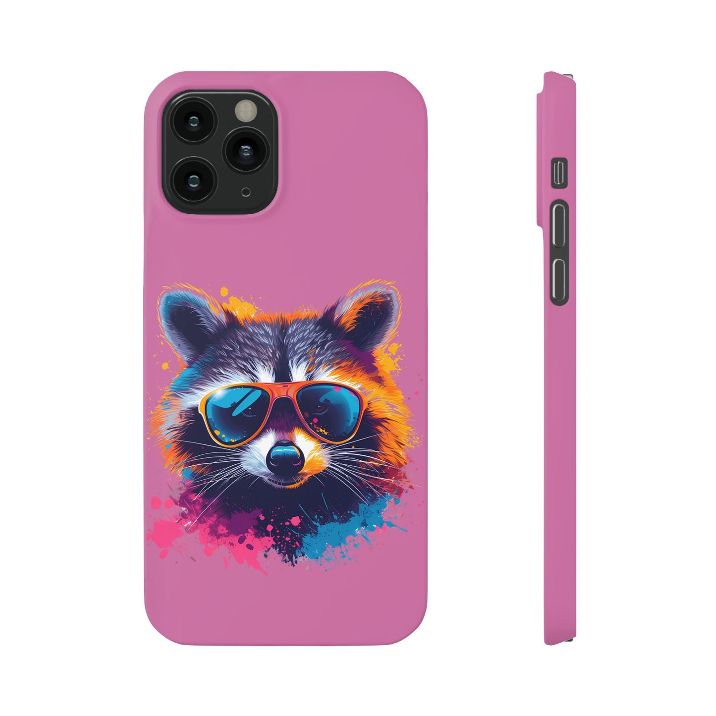 Lux Slim Cases -  " Cool Racoon V2"