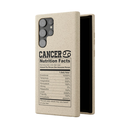 Cancer Ingredients Biodegradable Phone Case