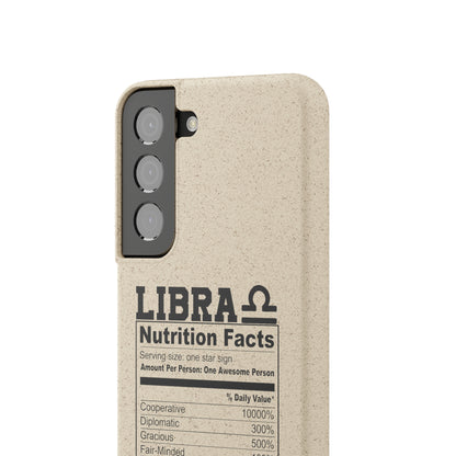 Libra Ingredients Biodegradable Phone Case