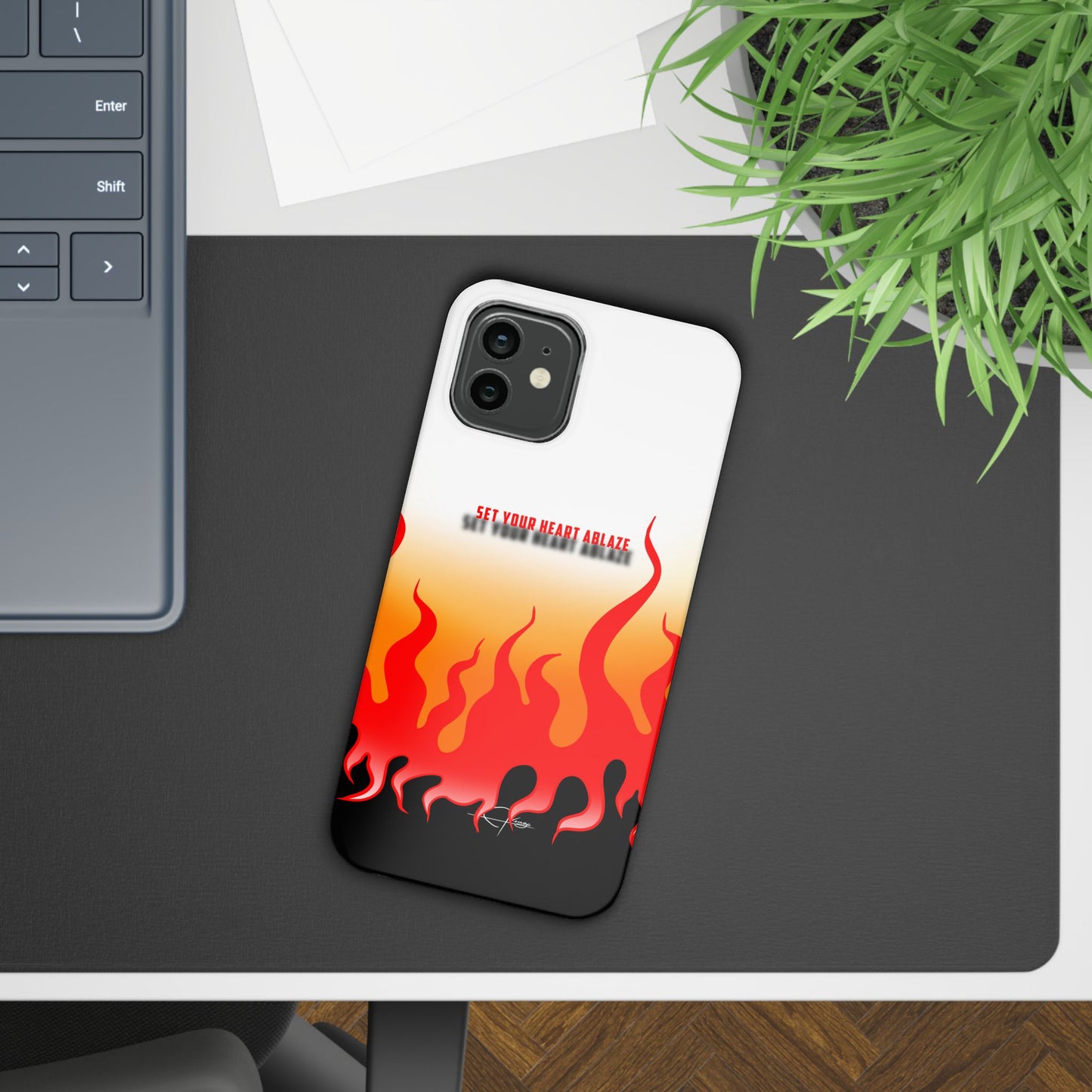 Lux Slim Cases -  " Ablaze "