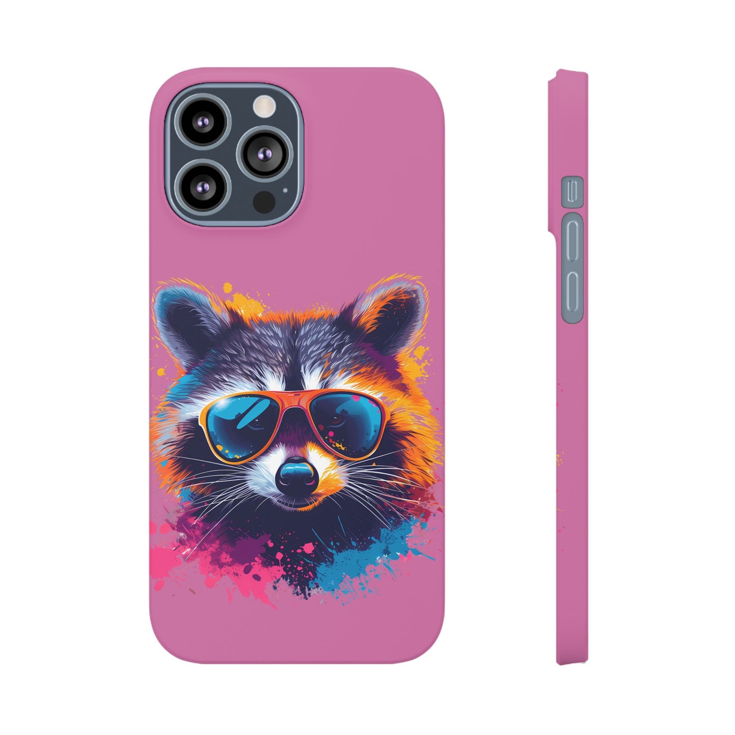 Lux Slim Cases -  " Cool Racoon V2"