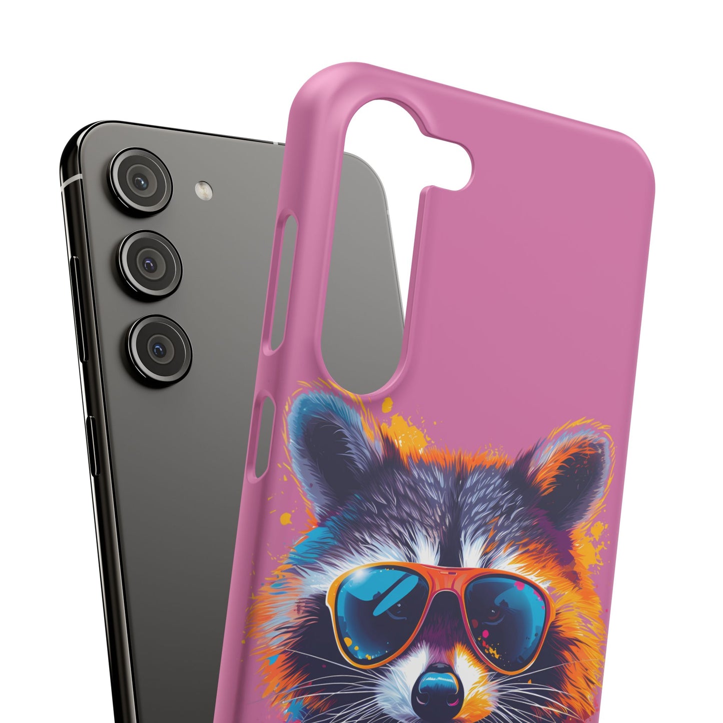 Lux Slim Cases -  " Cool Racoon V2"