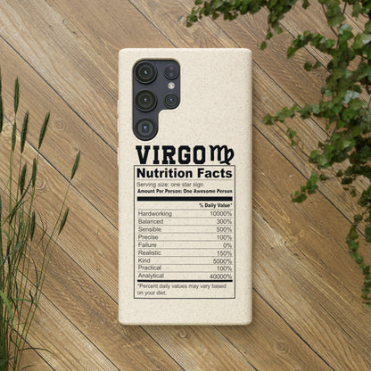 Virgo Ingredients Biodegradable Phone Case