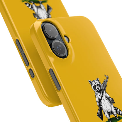 Armed Racoon Inspired Design - Slim IPhone Case