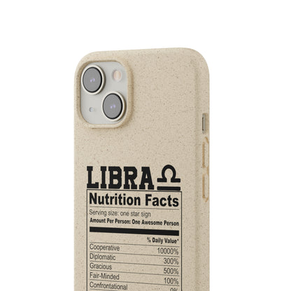 Libra Ingredients Biodegradable Phone Case