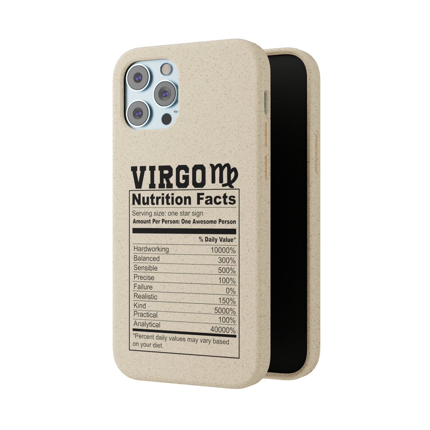 Virgo Ingredients Biodegradable Phone Case