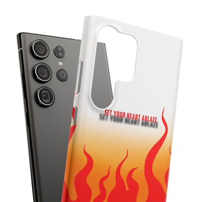 Lux Slim Cases -  " Ablaze "