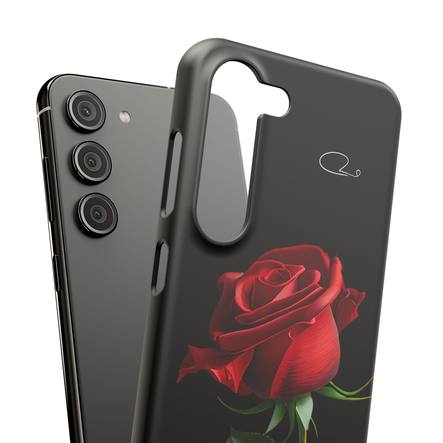 Lux Matte Slim Cases - Titled " Rose "