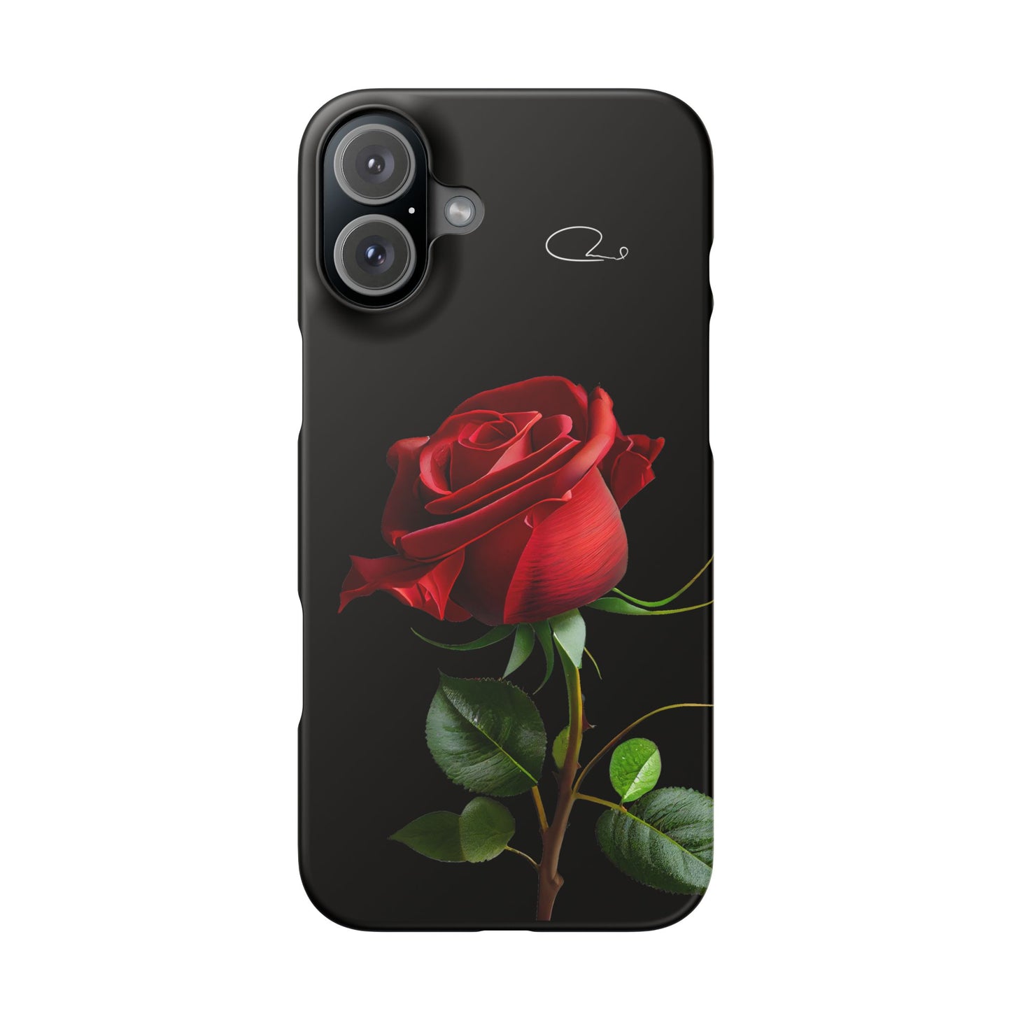 Lux Matte Slim Cases - Titled " Rose "