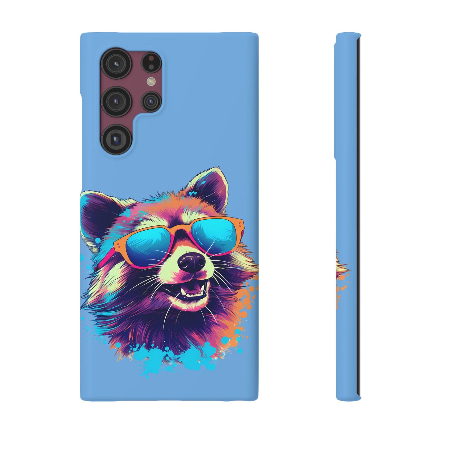 Lux Slim Cases -  " Cool Racoon"