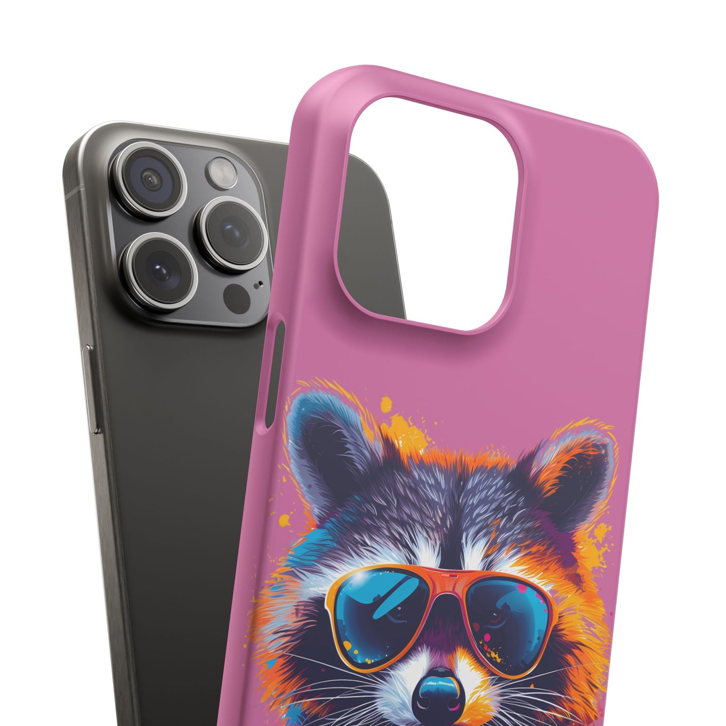 Lux Slim Cases -  " Cool Racoon V2"