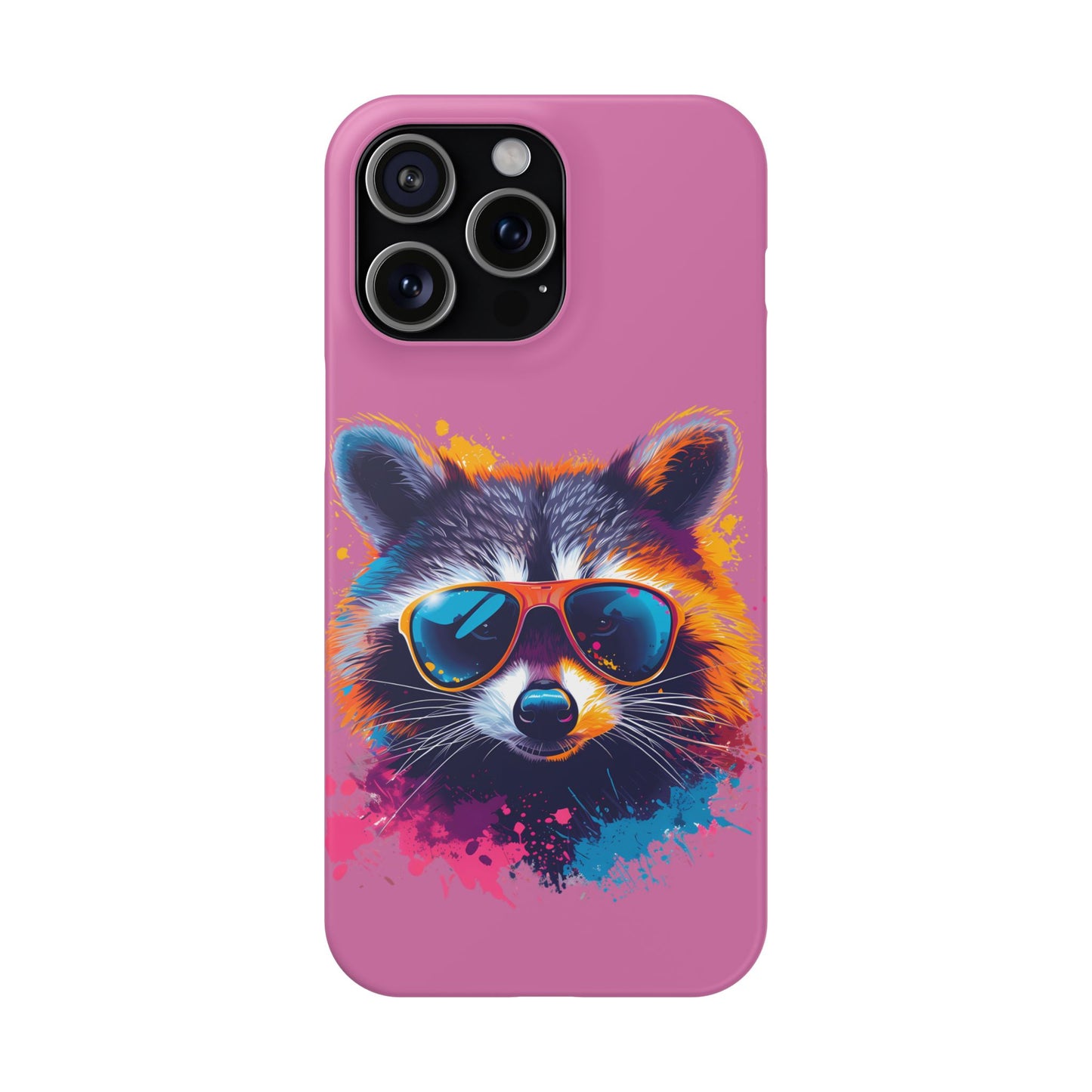 Lux Slim Cases -  " Cool Racoon V2"