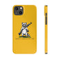 Racoon Freedom Design Slim Phone Case