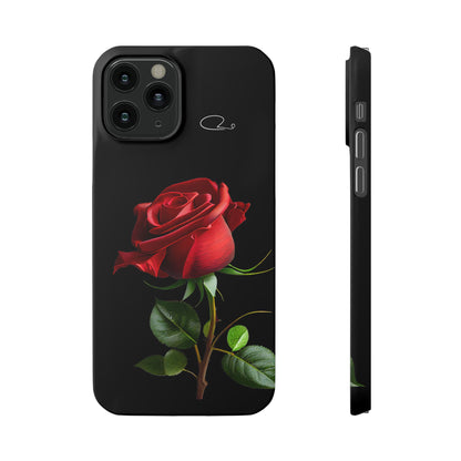 Lux Matte Slim Cases - Titled " Rose "