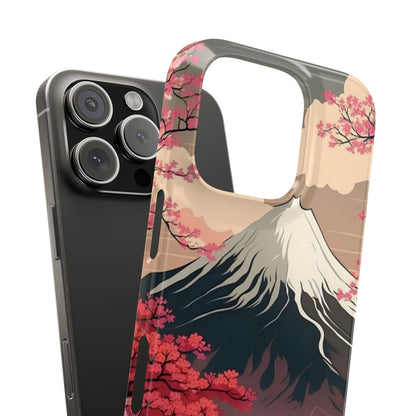 Japan Mountain V2! Slim iPhone Cases