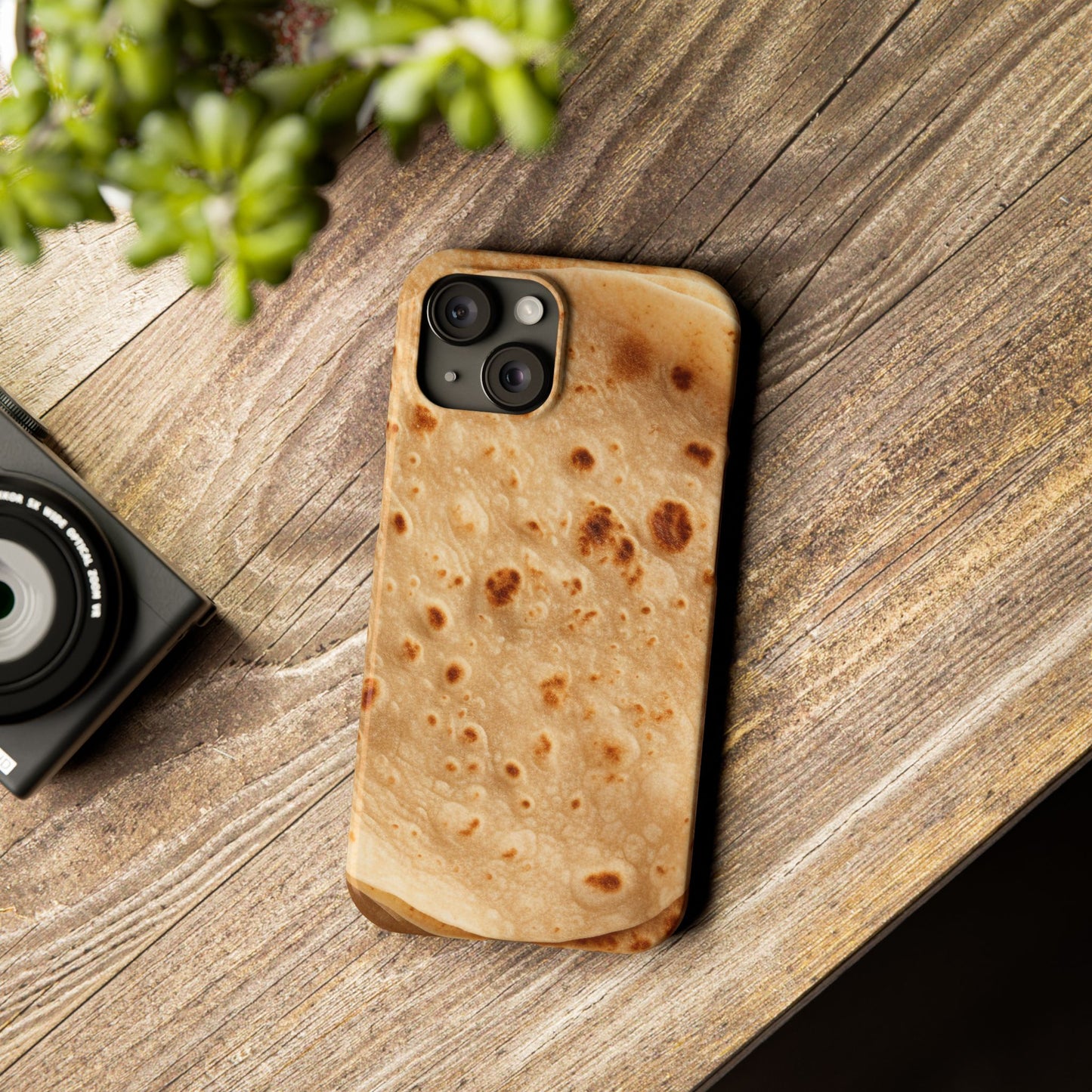 Fun Tortilla Mexican Pattern -Slim Phone Cases