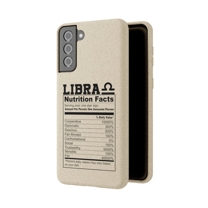 Libra Ingredients Biodegradable Phone Case