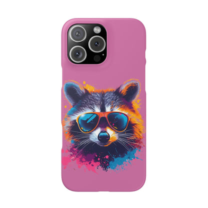 Lux Slim Cases -  " Cool Racoon V2"